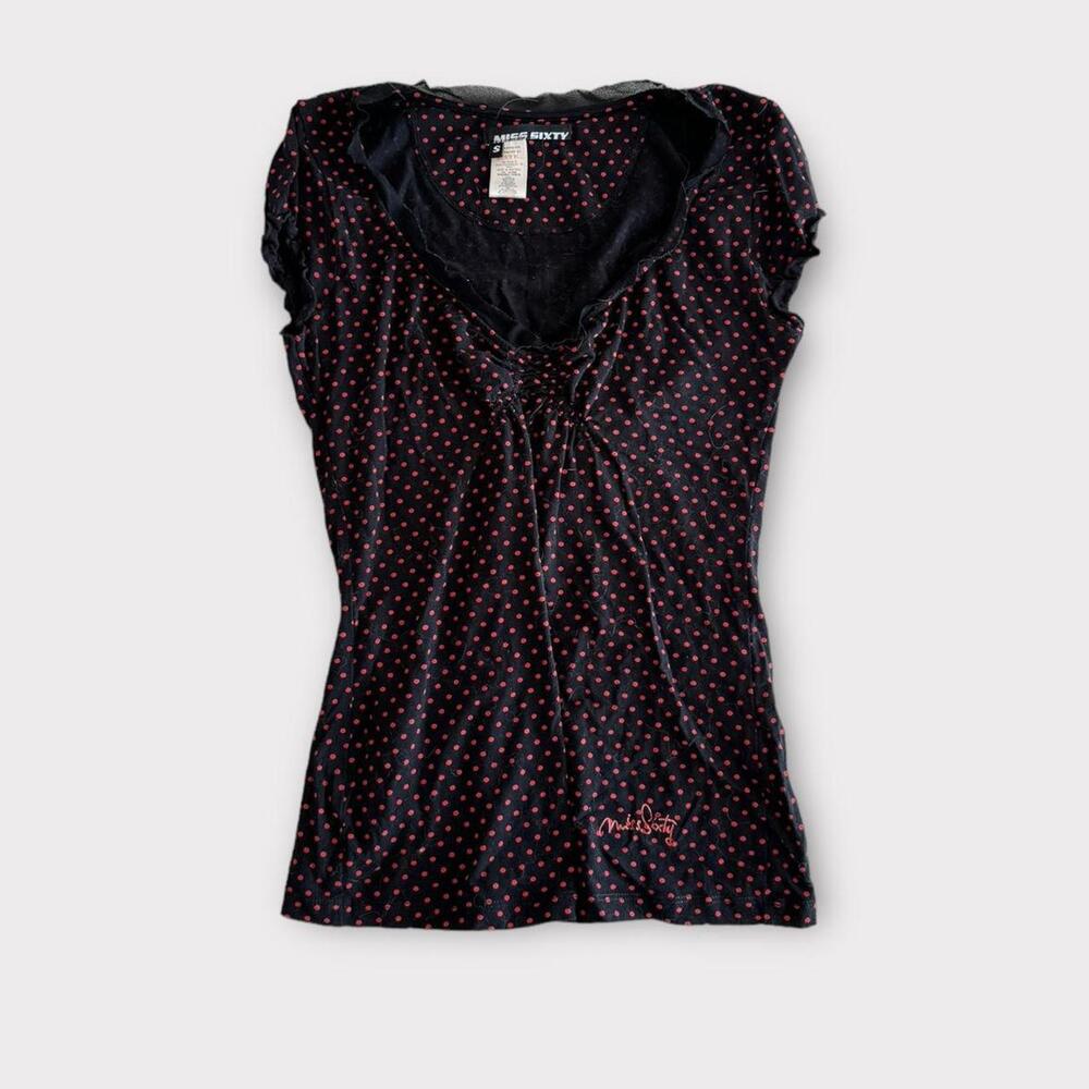 Miss Sixty Polka Dot Top